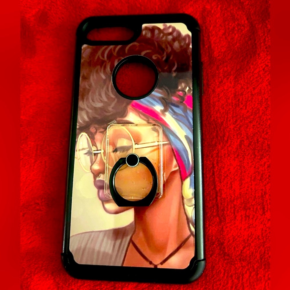 African American Woman iPhone 8 Plus case